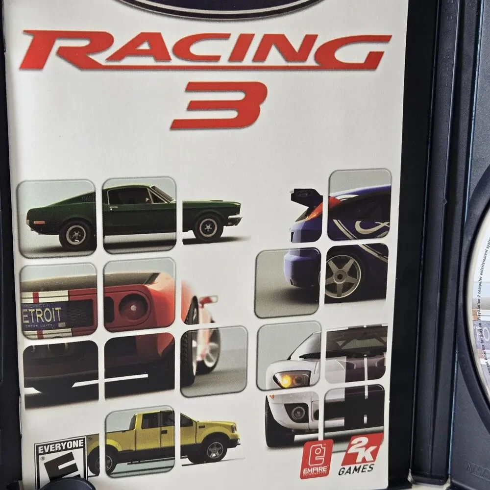 Ford Racing 3 PS2 Sony Playstation 2 Cib Tested and Working